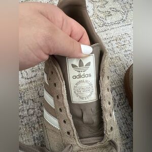 adidas Sambas Suede sneaker in Taupe